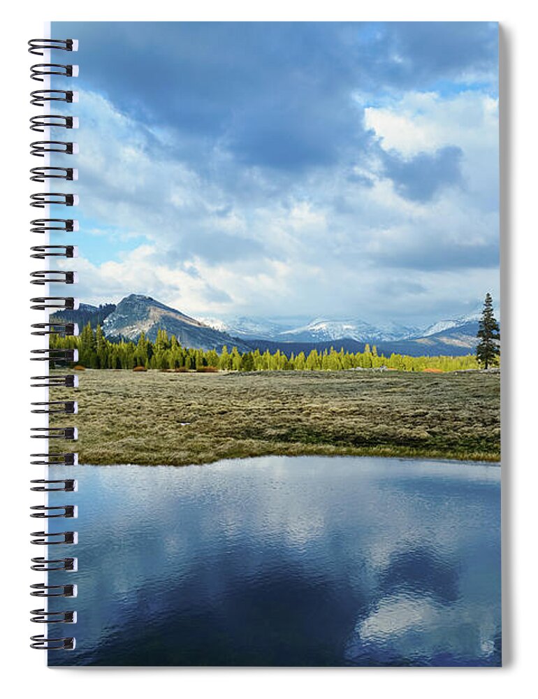 Tuolumne Meadows Spiral Notebook featuring the photograph Tuolumne Meadows Yosemite by Kyle Hanson