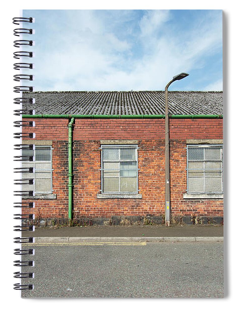 Urban Spiral Notebook featuring the photograph UK Urbanscapes 54 by Stuart Allen