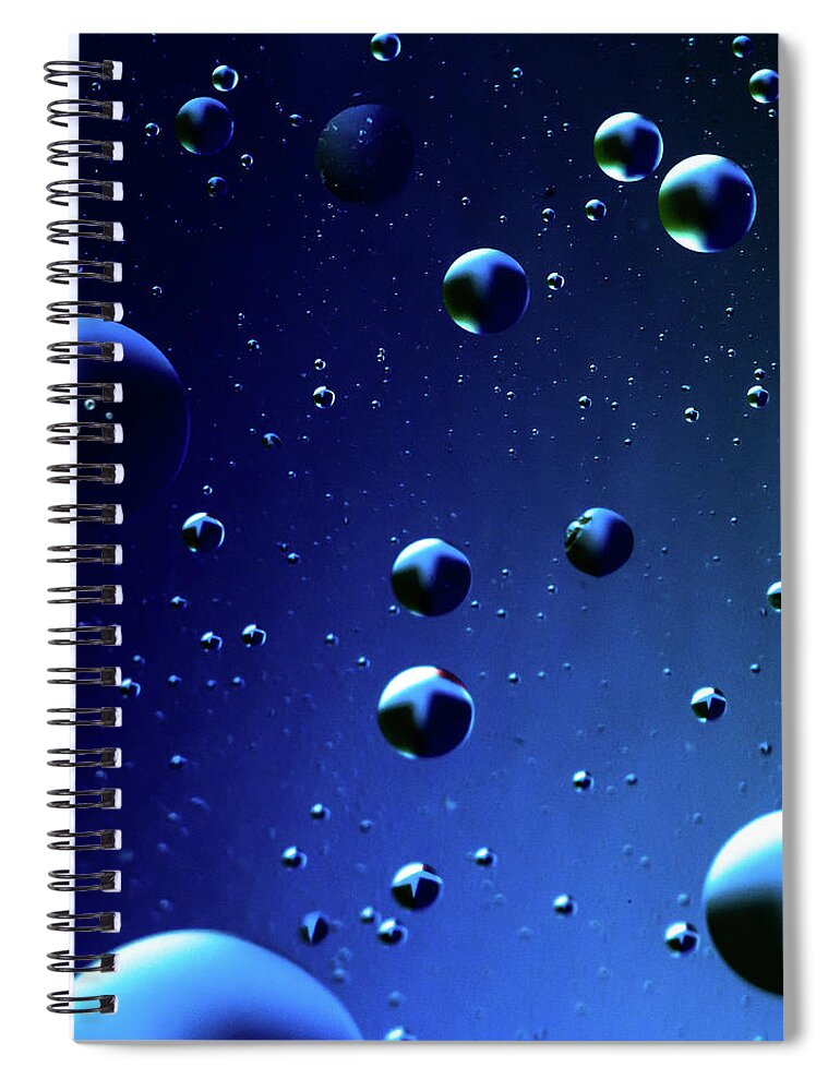 Face Mask Spiral Notebook featuring the photograph Universal 7 by Ryan Weddle