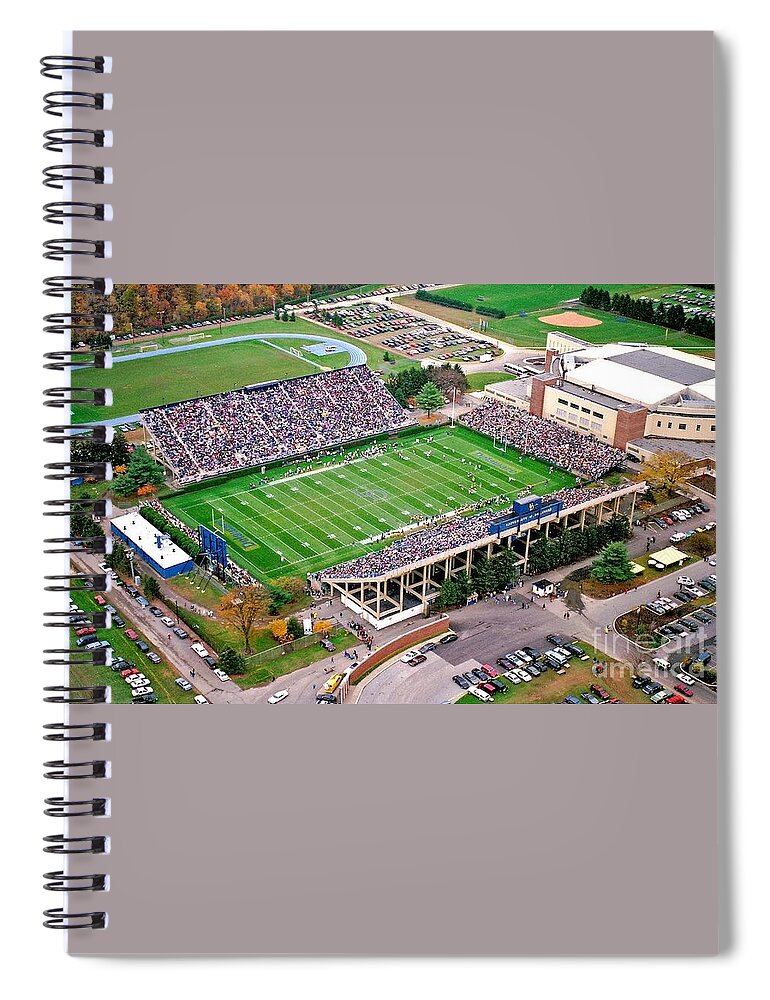 University Of Delaware. University Of Delaware Spiral Notebook featuring the photograph University of Delaware by Julia Robertson-Armstrong