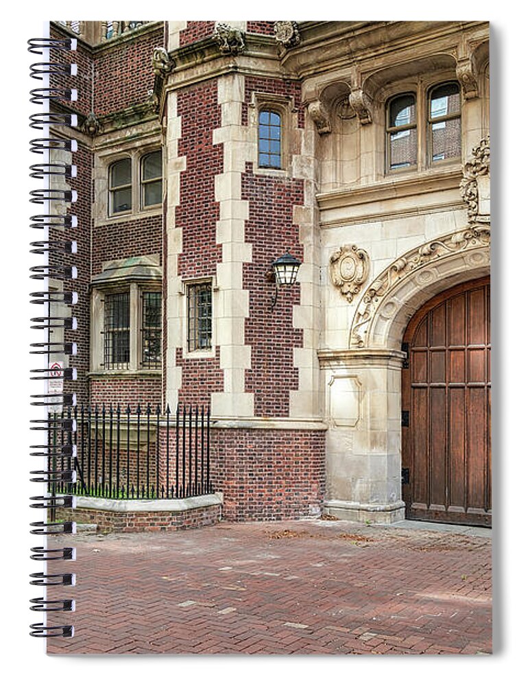 University Of Pennsylvania Spiral Notebook featuring the photograph University of Pennsylvania by Susan Candelario