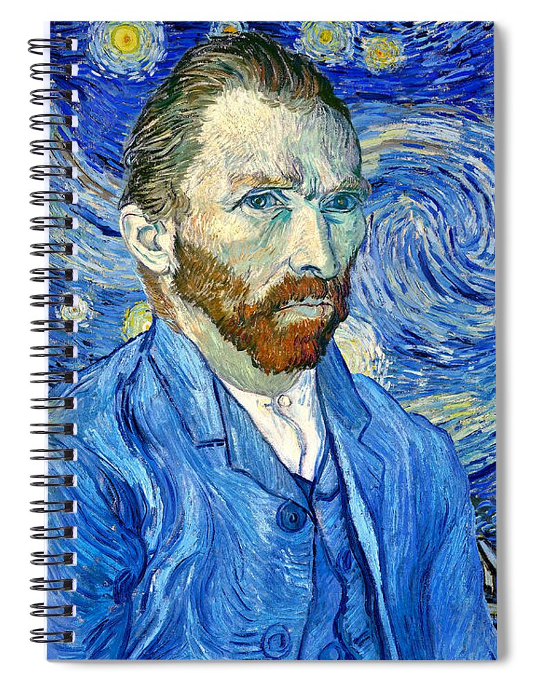 Blue Print carnet de notes à spirales collection Vincent Van Gogh