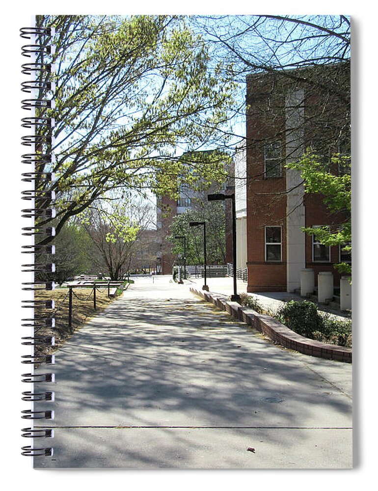 Seel Spiral Notebook featuring the photograph Vickery Walk by Robert M Seel