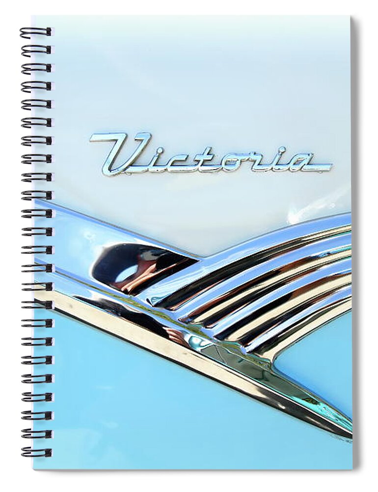 Ford Spiral Notebook featuring the photograph Victoria by Lens Art Photography By Larry Trager