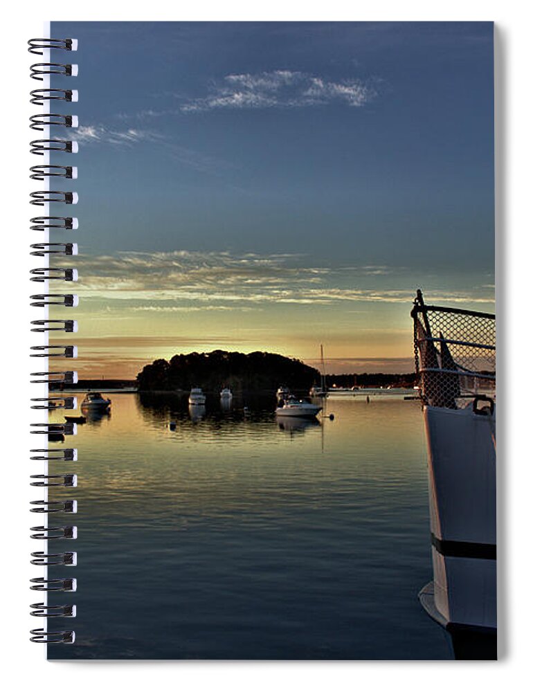 Canal Cruise Spiral Notebook featuring the photograph Viking by Bruce Gannon