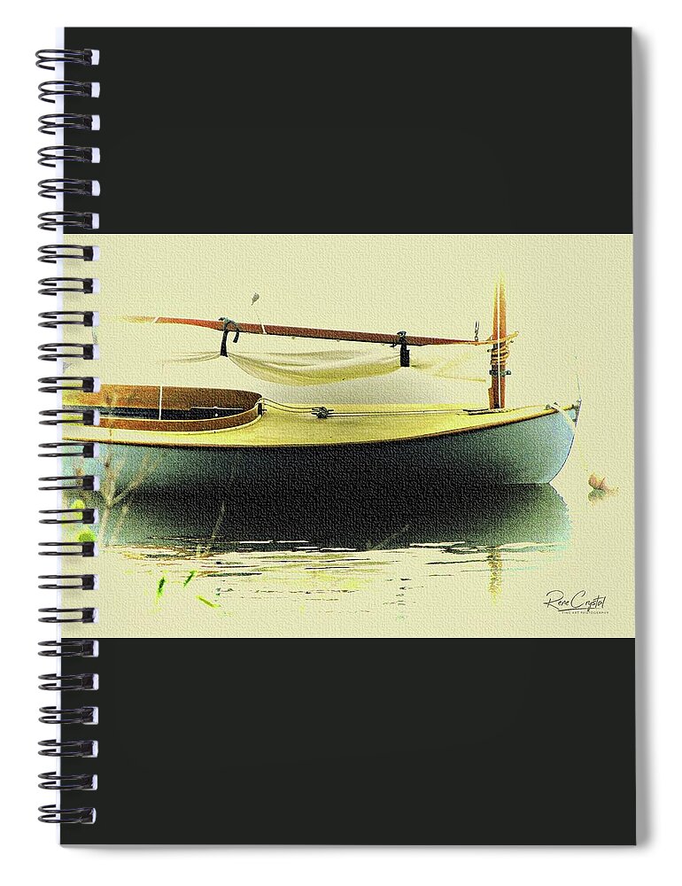 Sailing Spiral Notebook featuring the photograph Waiting To Sail by Rene Crystal