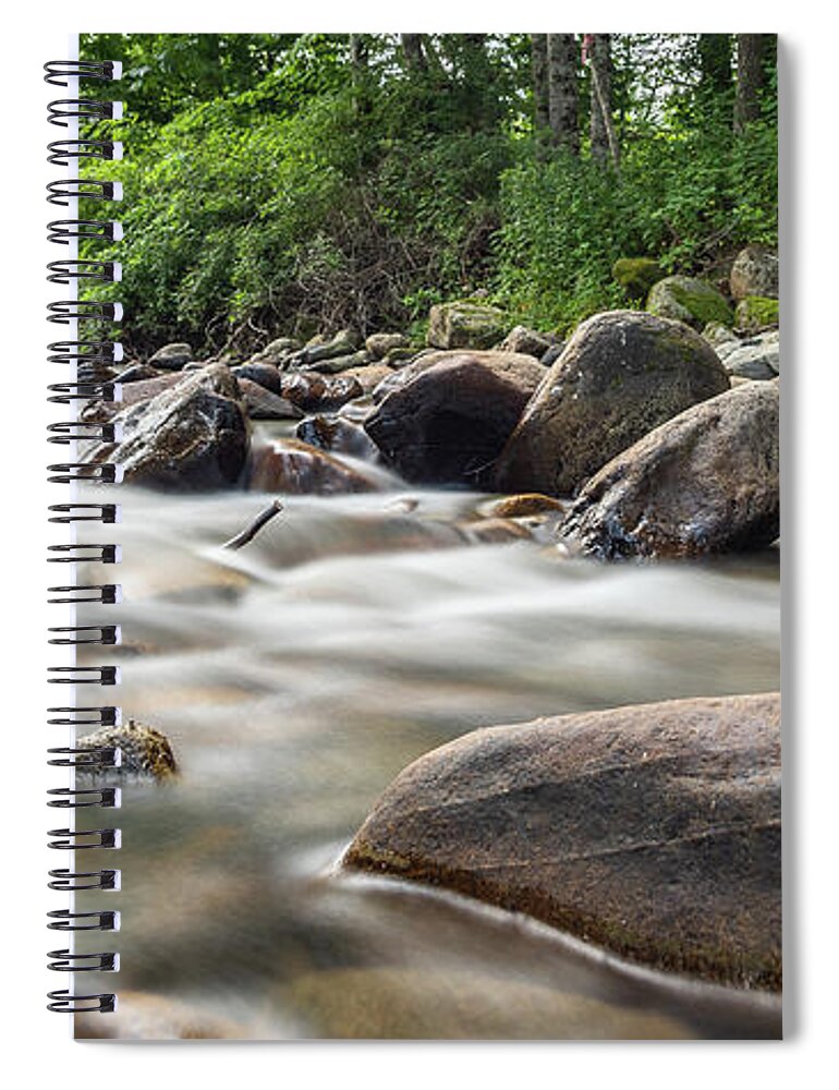Watauga Spiral Notebook featuring the photograph Watauga River, NC by David Hart