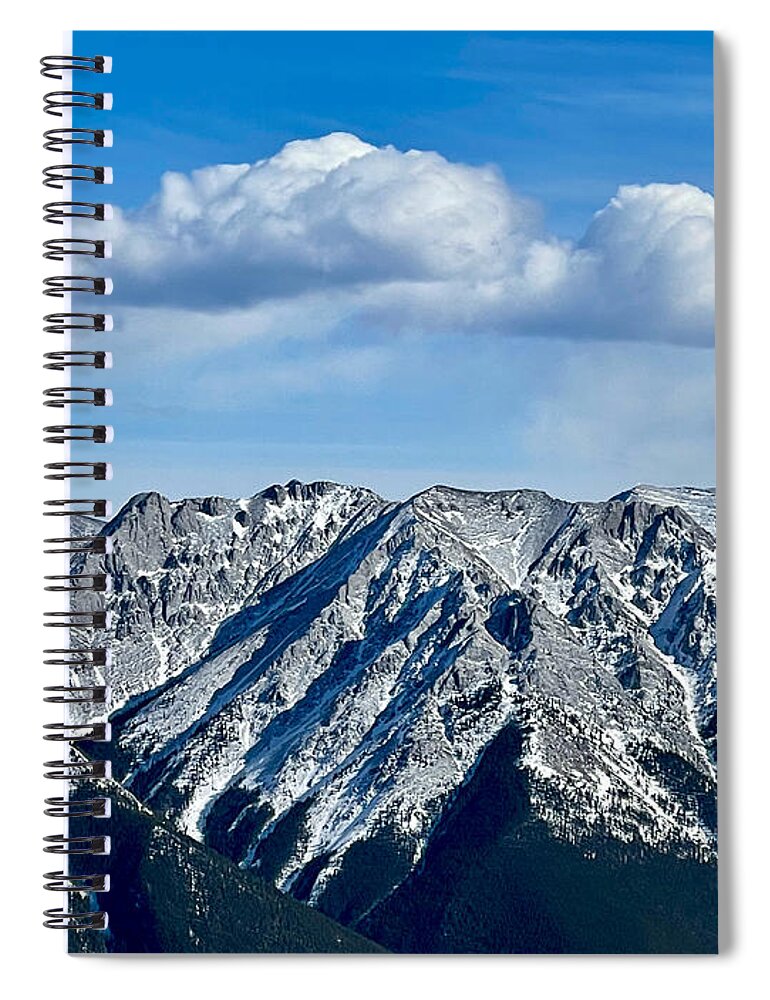 Alberta Spiral Notebook featuring the photograph Water Valley by Wilko van de Kamp Fine Photo Art