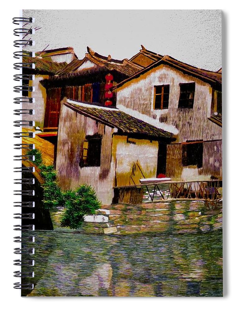 China Spiral Notebook featuring the photograph Grand Cakal by Kerry Obrist