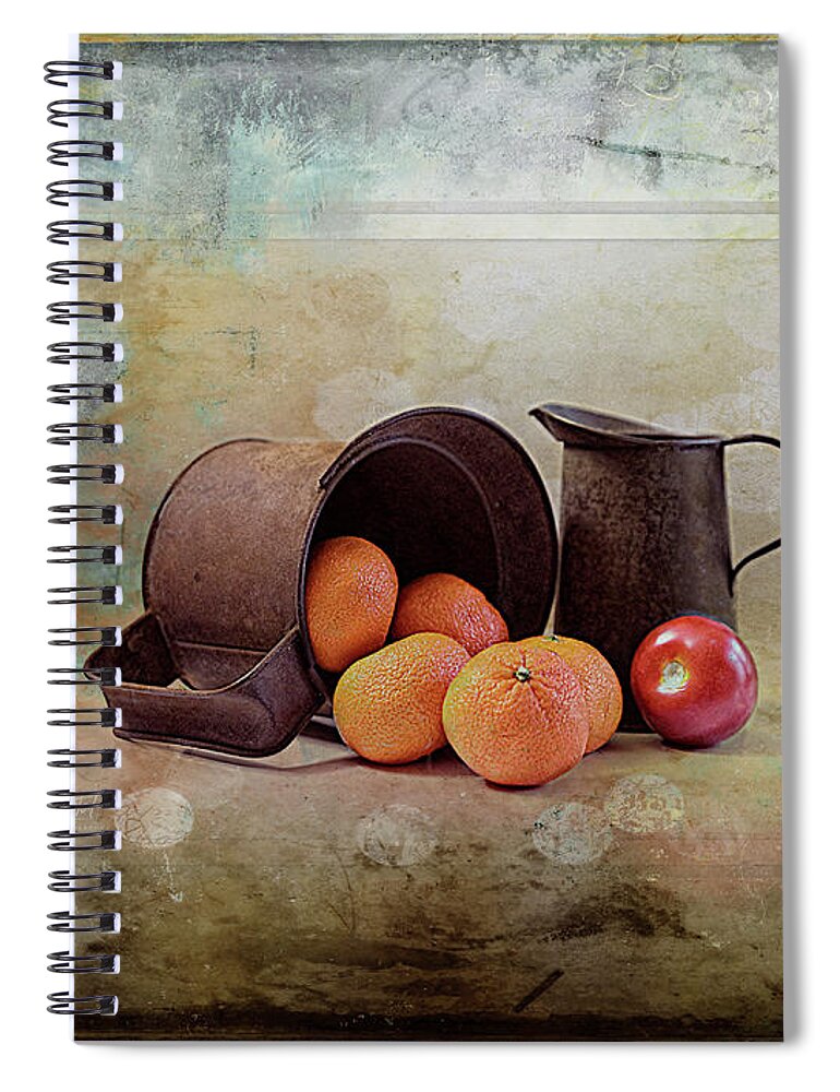 Still Life Spiral Notebook featuring the photograph Welcome To The Neighborhood, Friend by Rene Crystal