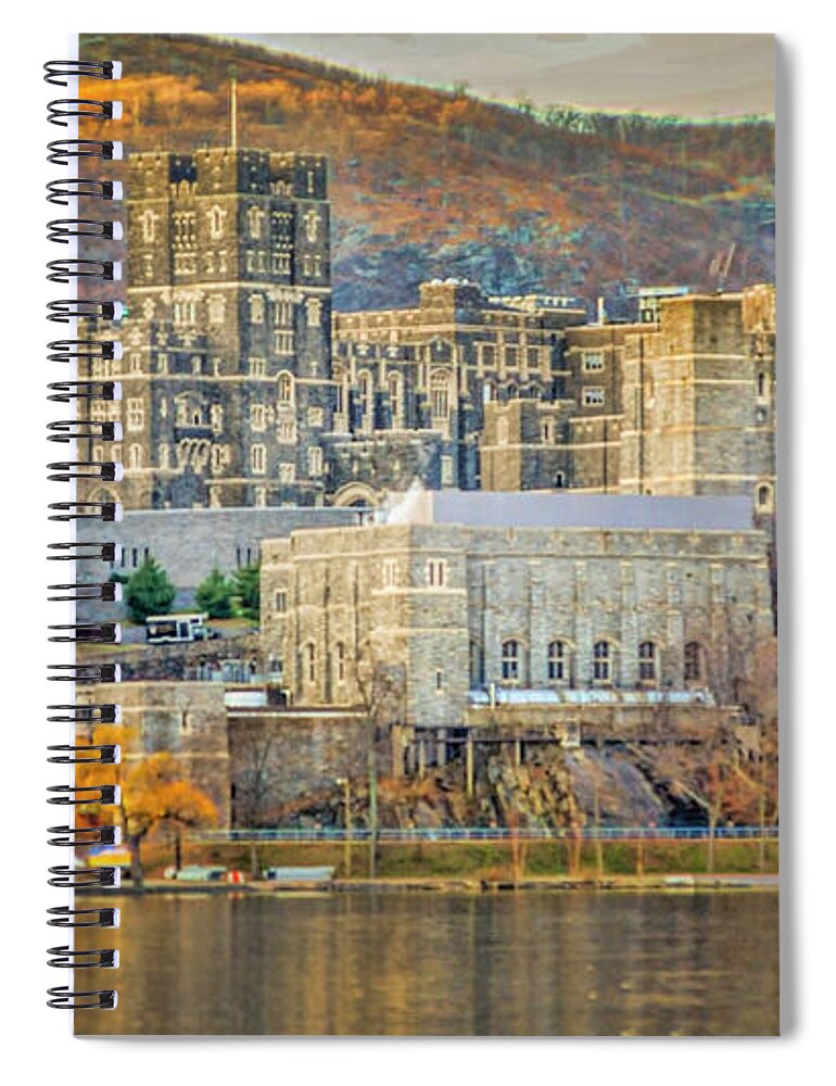 West Point Spiral Notebook featuring the photograph West Point by Cordia Murphy