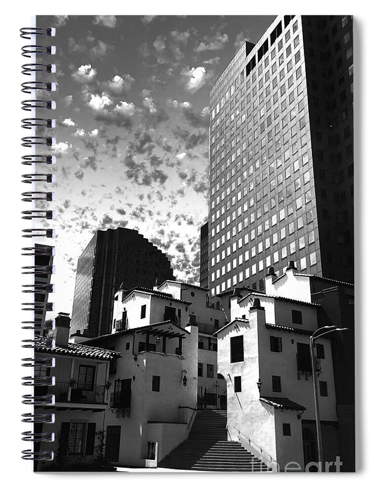 Westwood Village Spiral Notebook featuring the photograph Westwood Village by Brian Watt