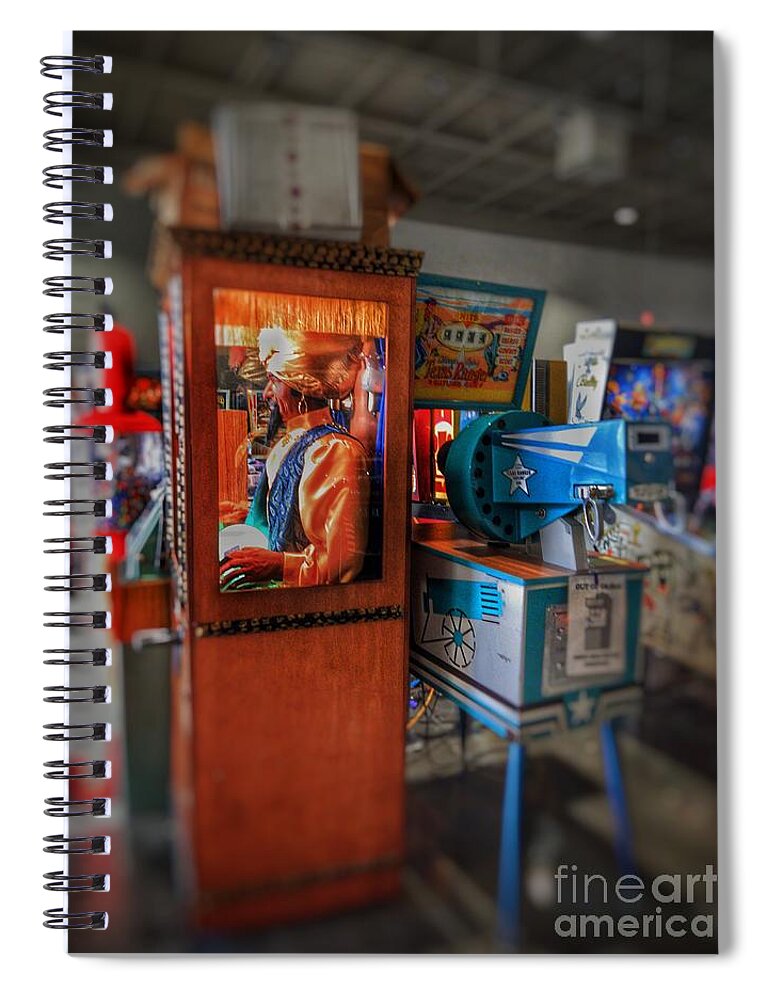  Spiral Notebook featuring the photograph When Was That by Rodney Lee Williams