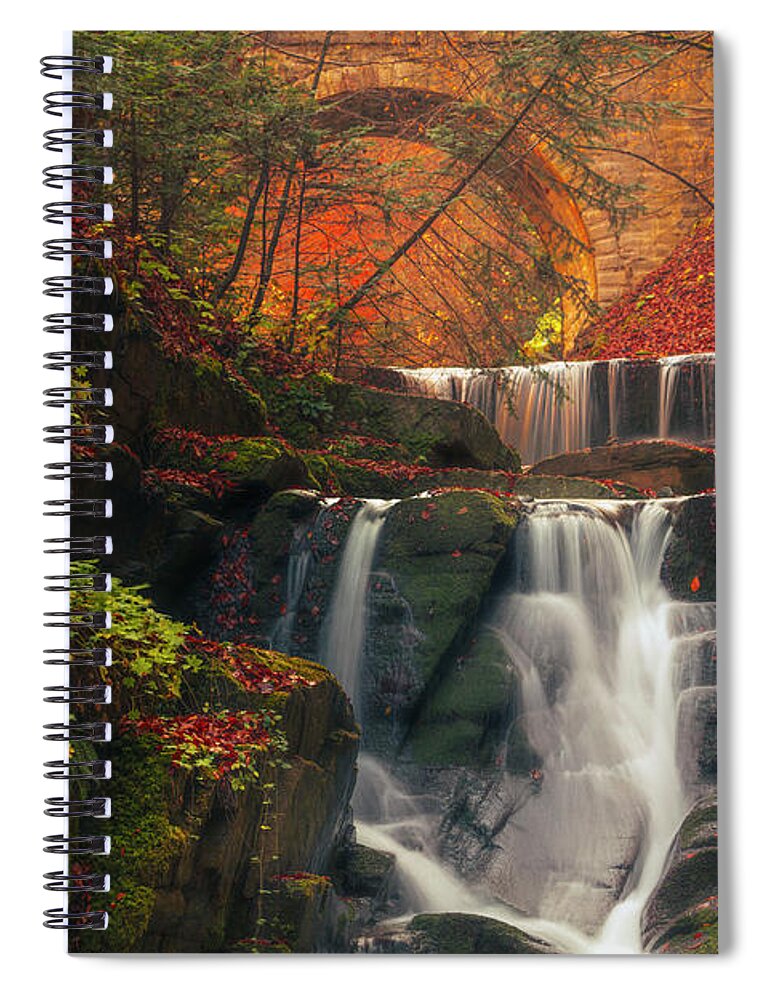 Bulgaria Spiral Notebook featuring the photograph Where Magic Is Real by Evgeni Dinev