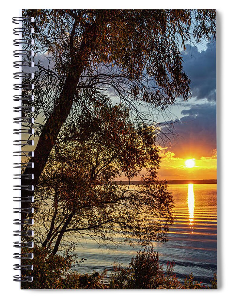 Sunrise Spiral Notebook featuring the photograph Who Needs the Tropics by William Norton