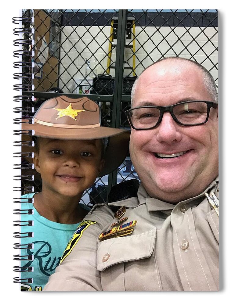 Selfie Spiral Notebook featuring the photograph Why I Love My Job by Lee Darnell