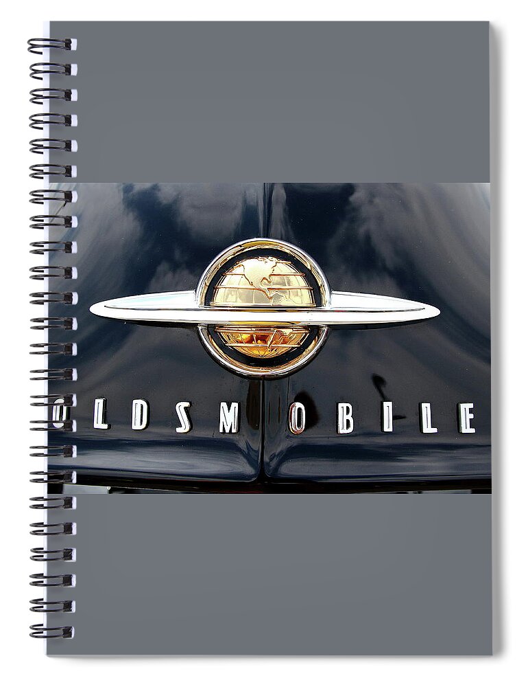 Oldsmobile Spiral Notebook featuring the photograph World Class by Lens Art Photography By Larry Trager