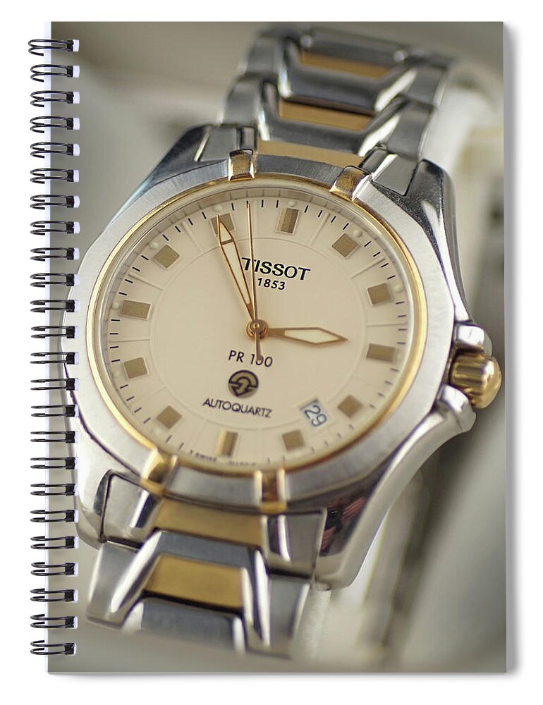 Wristwatch Spiral Notebook featuring the photograph Wristwatches 5 by Mike McGlothlen