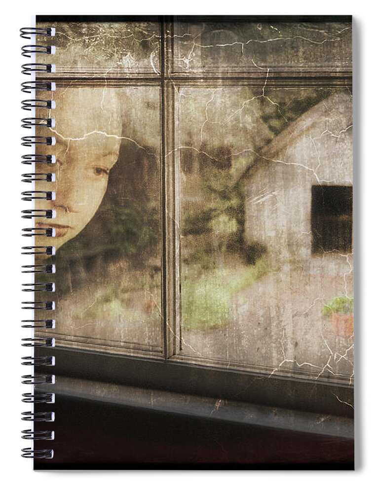Saint Augustine Spiral Notebook featuring the photograph Yearning by M Kathleen Warren