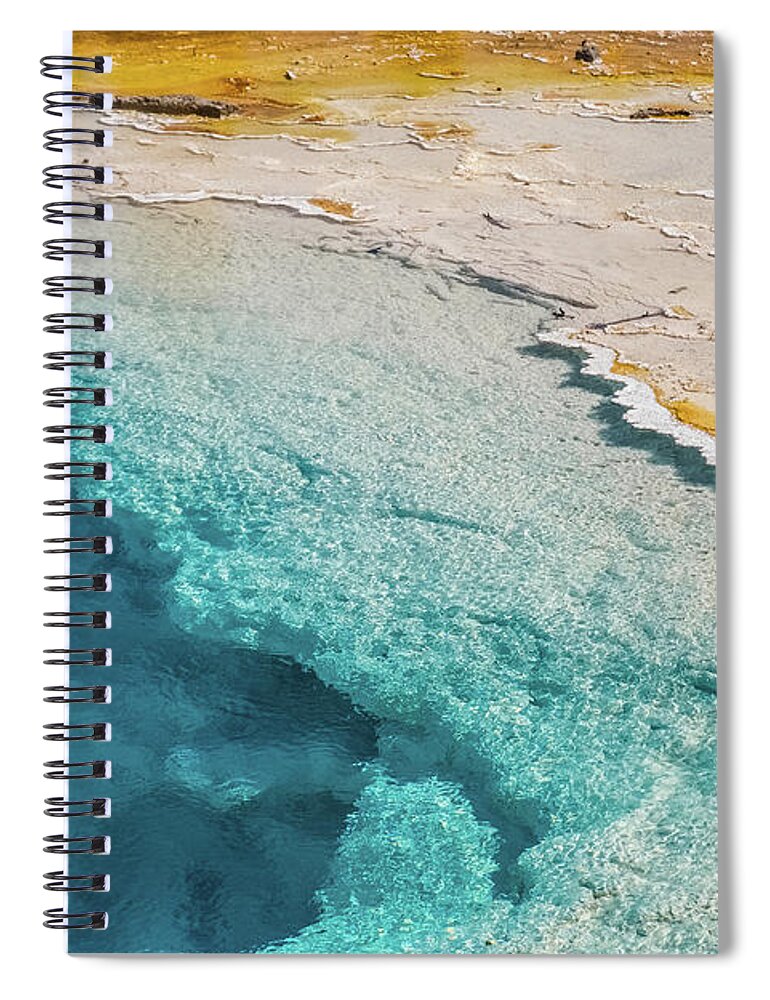 Yellowstone Spiral Notebook featuring the photograph Yellowstone #1 by Alberto Zanoni