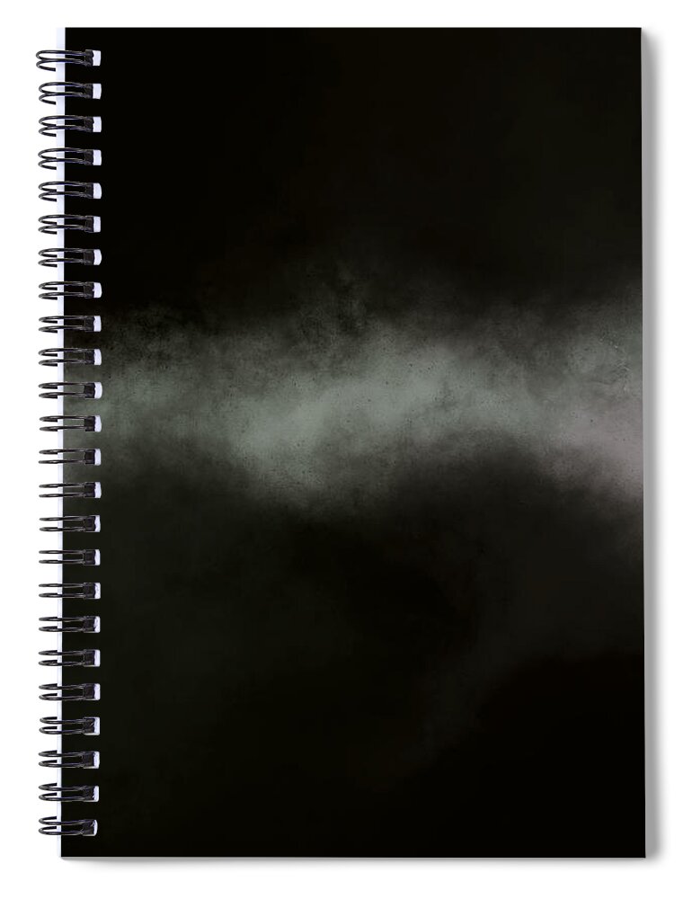 Today Spiral Notebook featuring the digital art Yesterday Refusing To Relinquish Today by Edward Lee