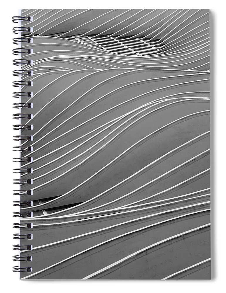 Abstract Spiral Notebook featuring the photograph You Make Everything A Wonder by Christi Kraft