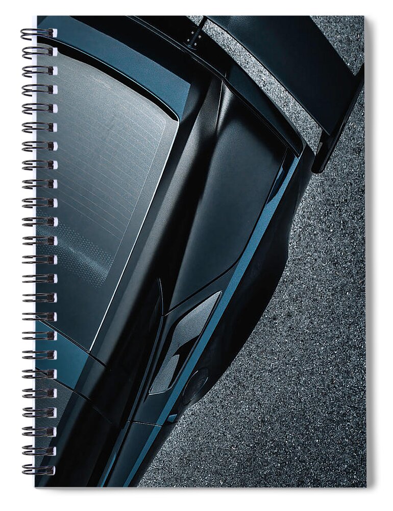 Zr1 Spiral Notebook featuring the photograph Zr1 Corvette by Lourry Legarde