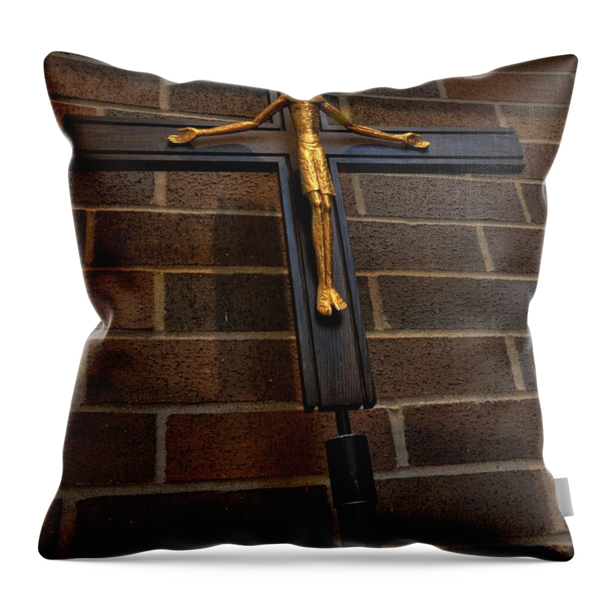 Mn Church Throw Pillow featuring the photograph Church of St Patricks by Amanda Stadther