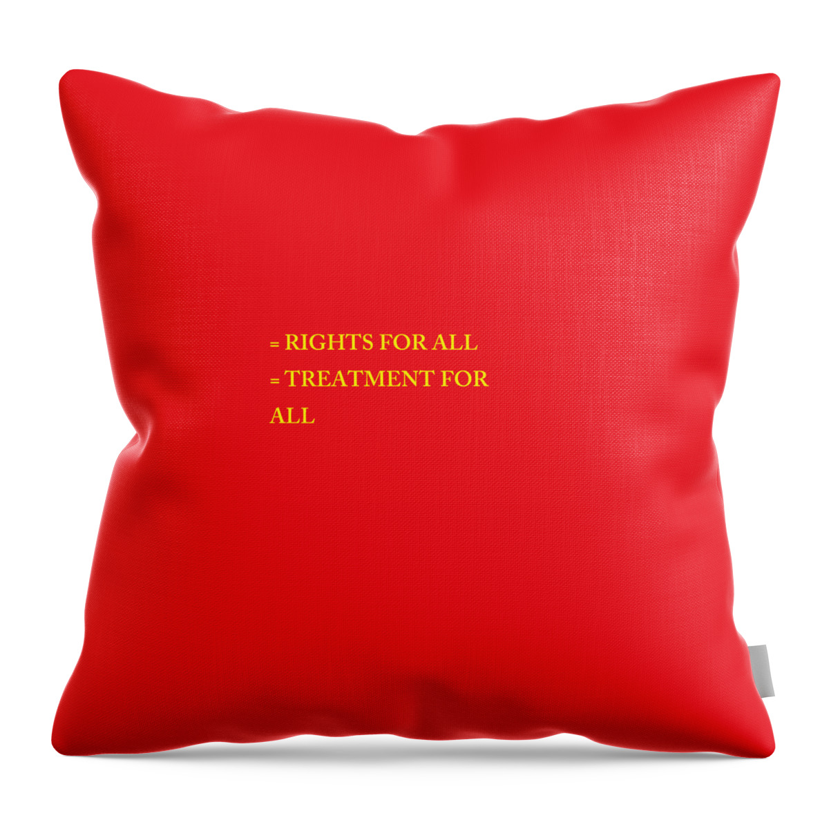 Law Throw Pillow featuring the photograph Rights Statement by Aaron Martens