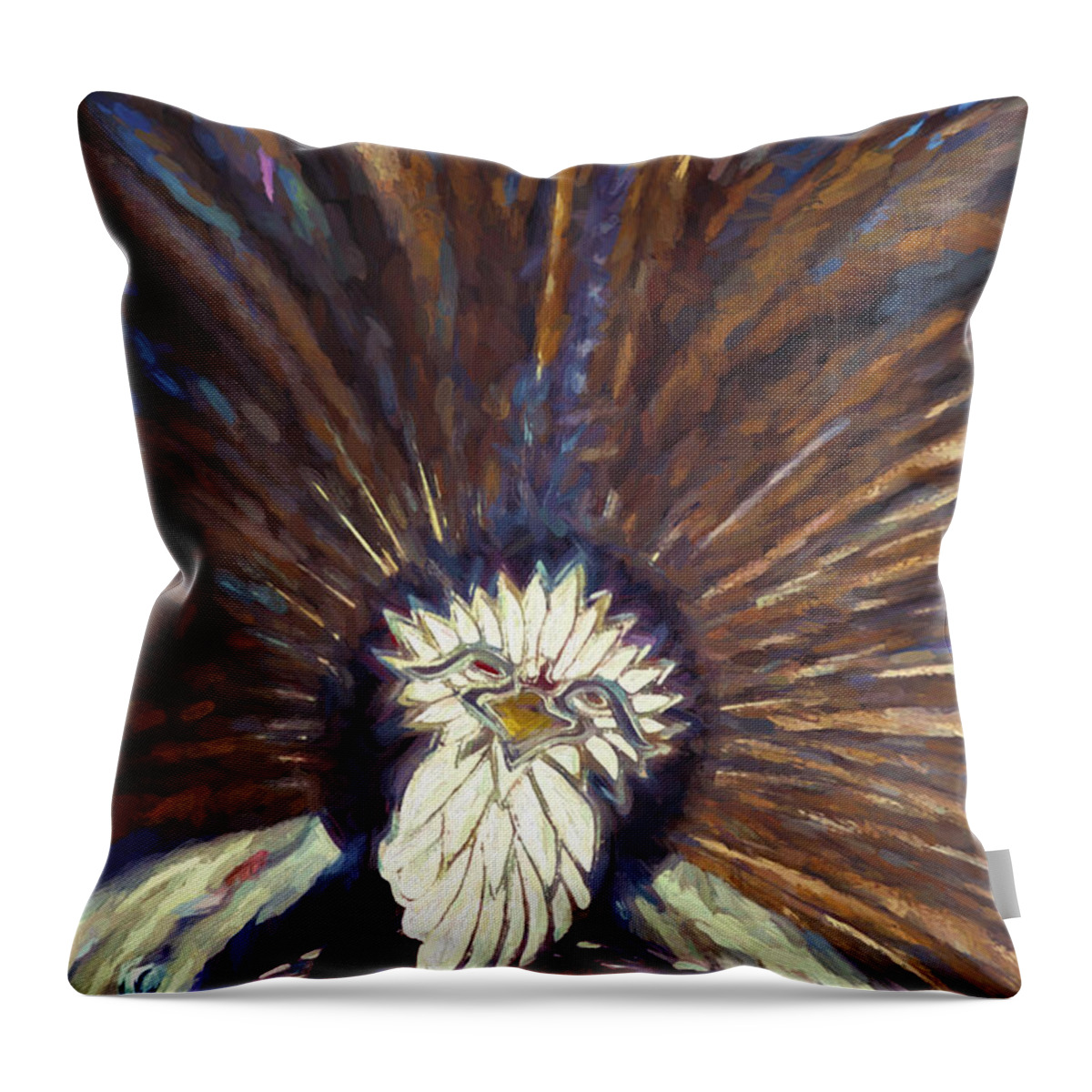 Aztec Throw Pillow featuring the photograph Aztec #2 by Paul W Faust - Impressions of Light