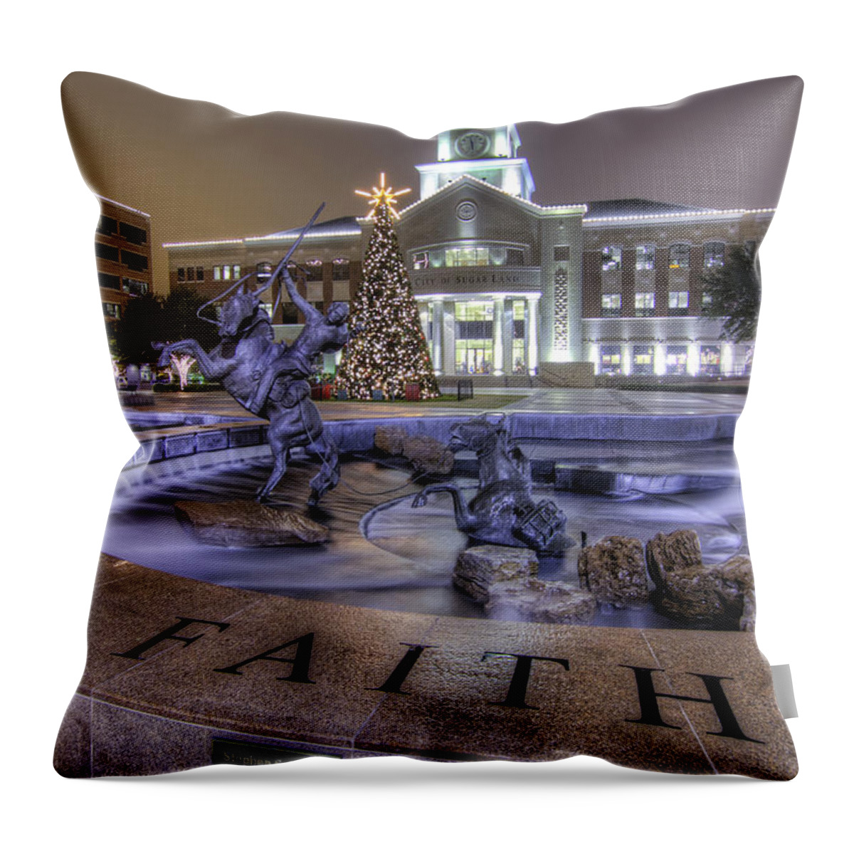 2011 Throw Pillow featuring the photograph Faith #1 by Tim Stanley