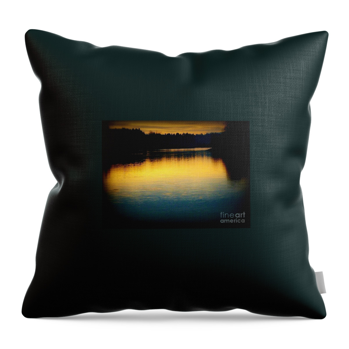 Scenic Throw Pillow featuring the photograph Good Morning Sunrise by Susan Garren