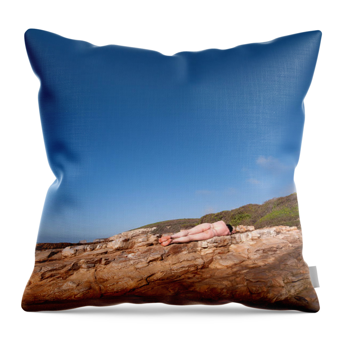 Nature Throw Pillow featuring the photograph Lost #1 by Catherine Lau