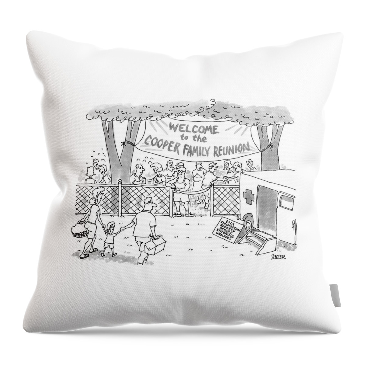 New Yorker May 31st, 1999 #1 Throw Pillow