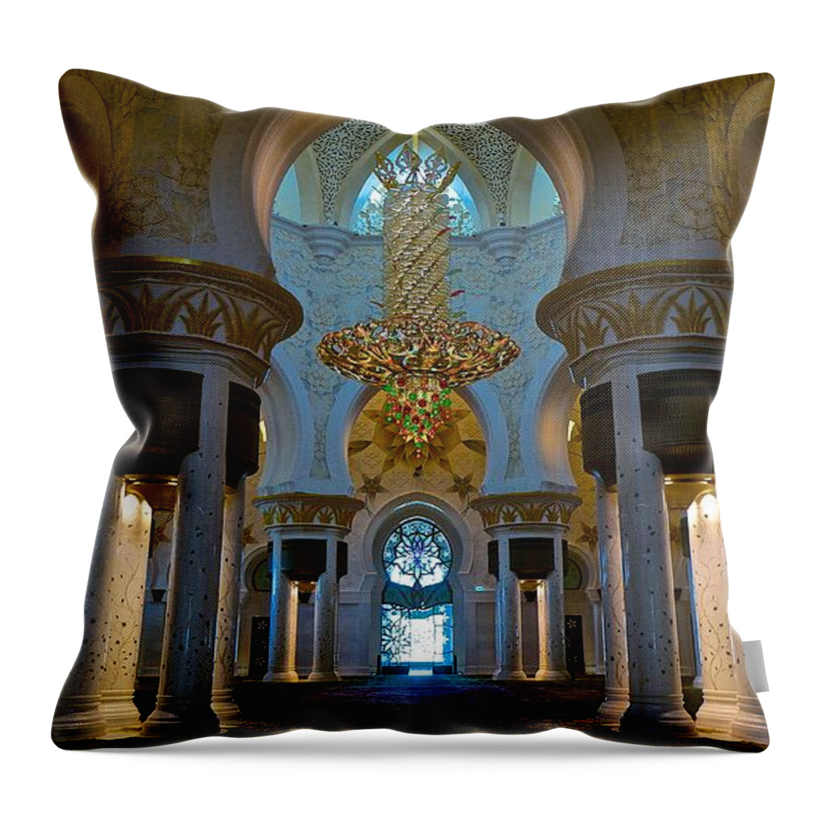 Travel Throw Pillow featuring the photograph Peaceful Serenity #1 by Tim G Ross