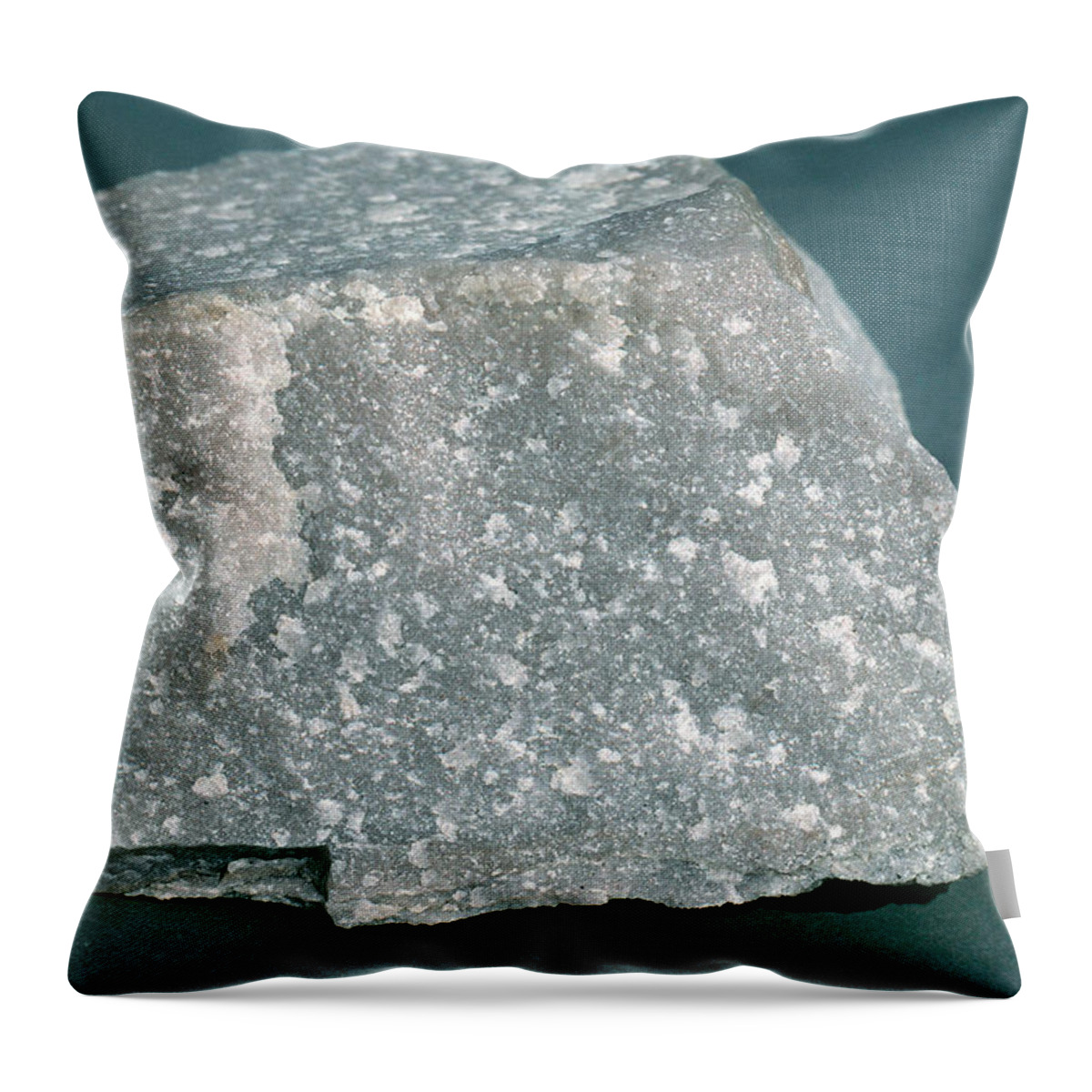 Geology Throw Pillow featuring the photograph Quartzite #1 by A.b. Joyce