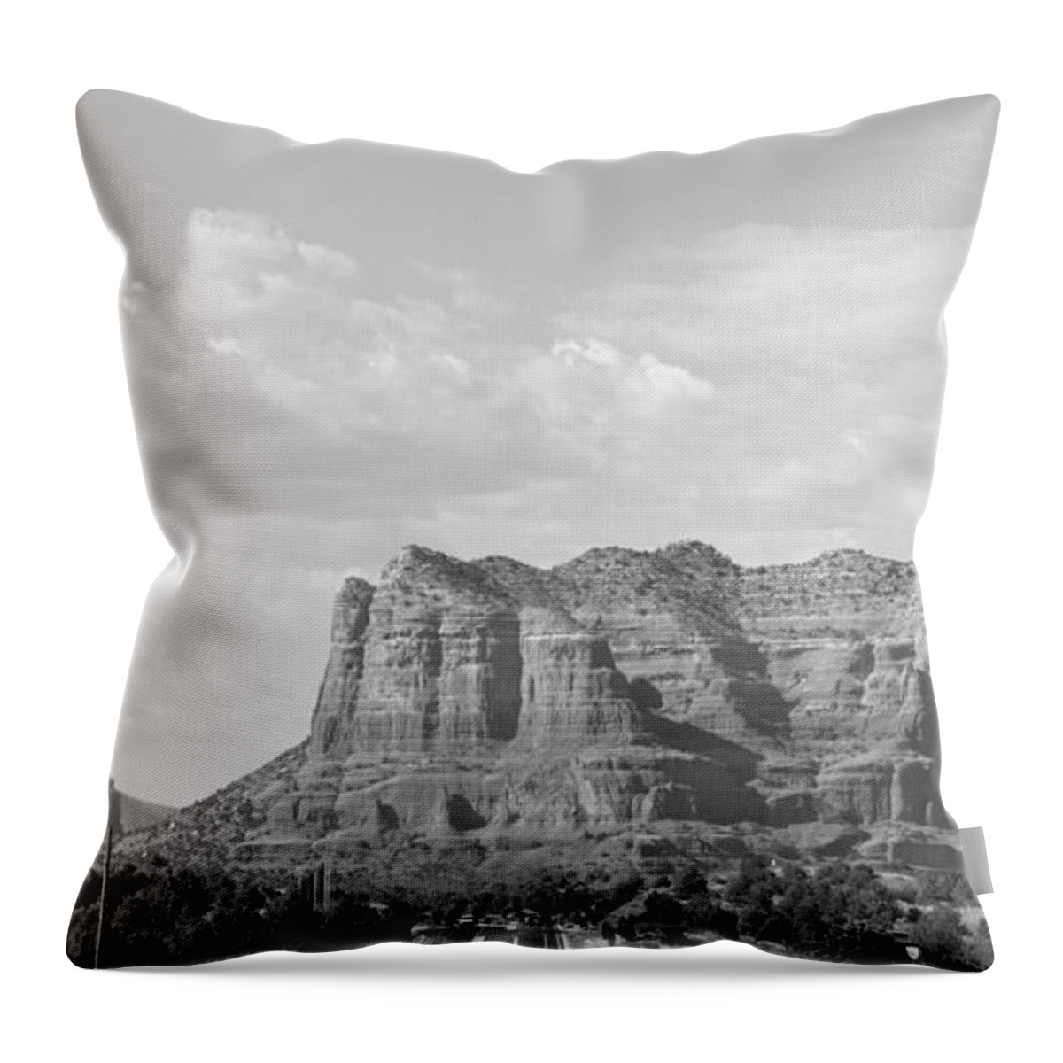 Sedona Throw Pillow featuring the photograph Sedona Arizona #1 by Pamela Walrath