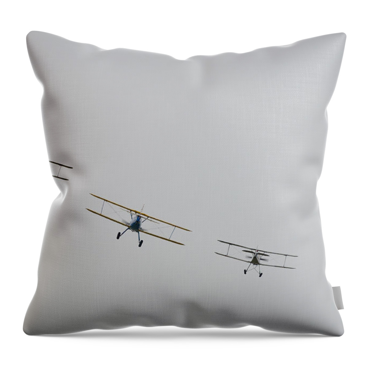 Fighers Throw Pillow featuring the photograph Flight #5 by Pablo Lopez