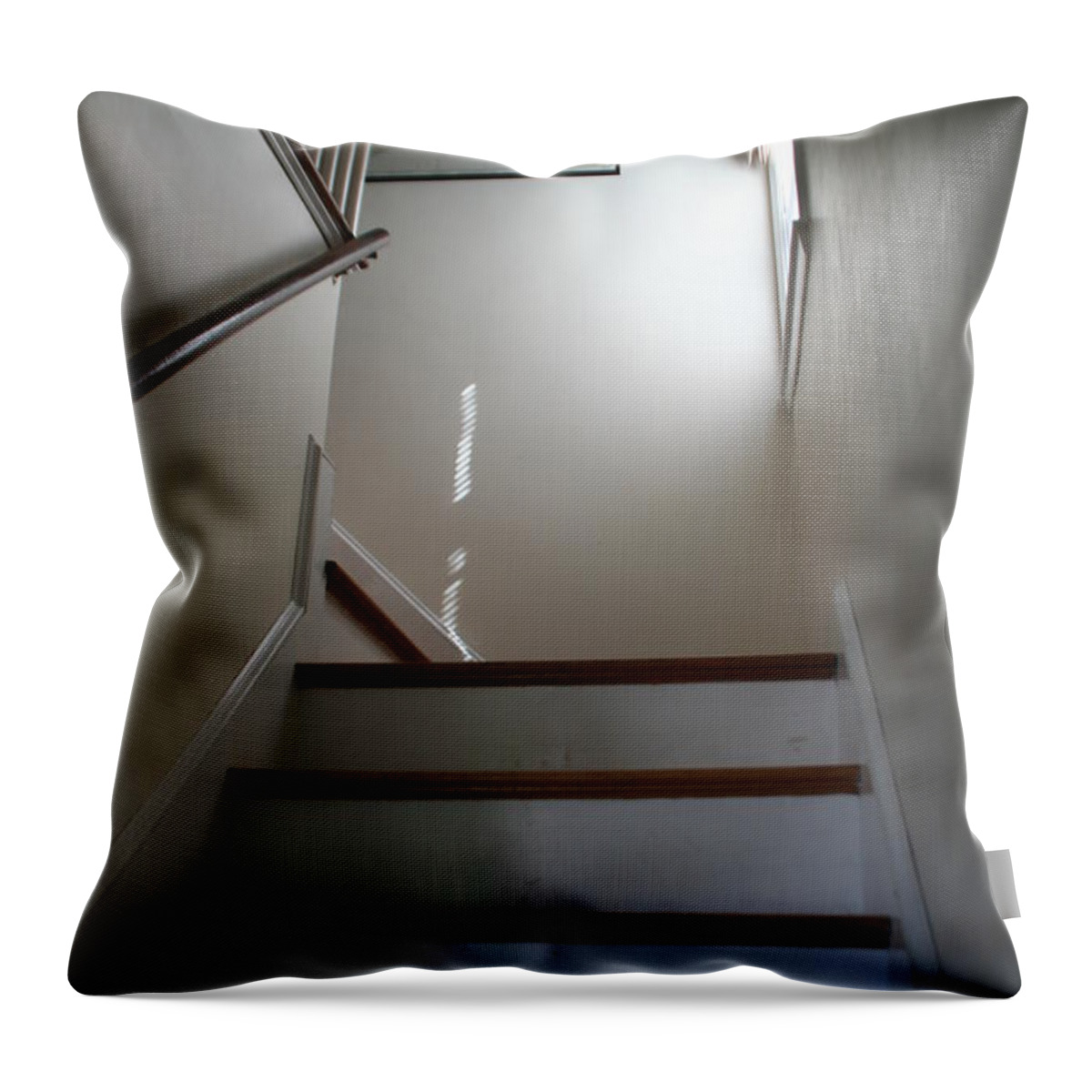 Interior Throw Pillow featuring the photograph Stairs #1 by David S Reynolds