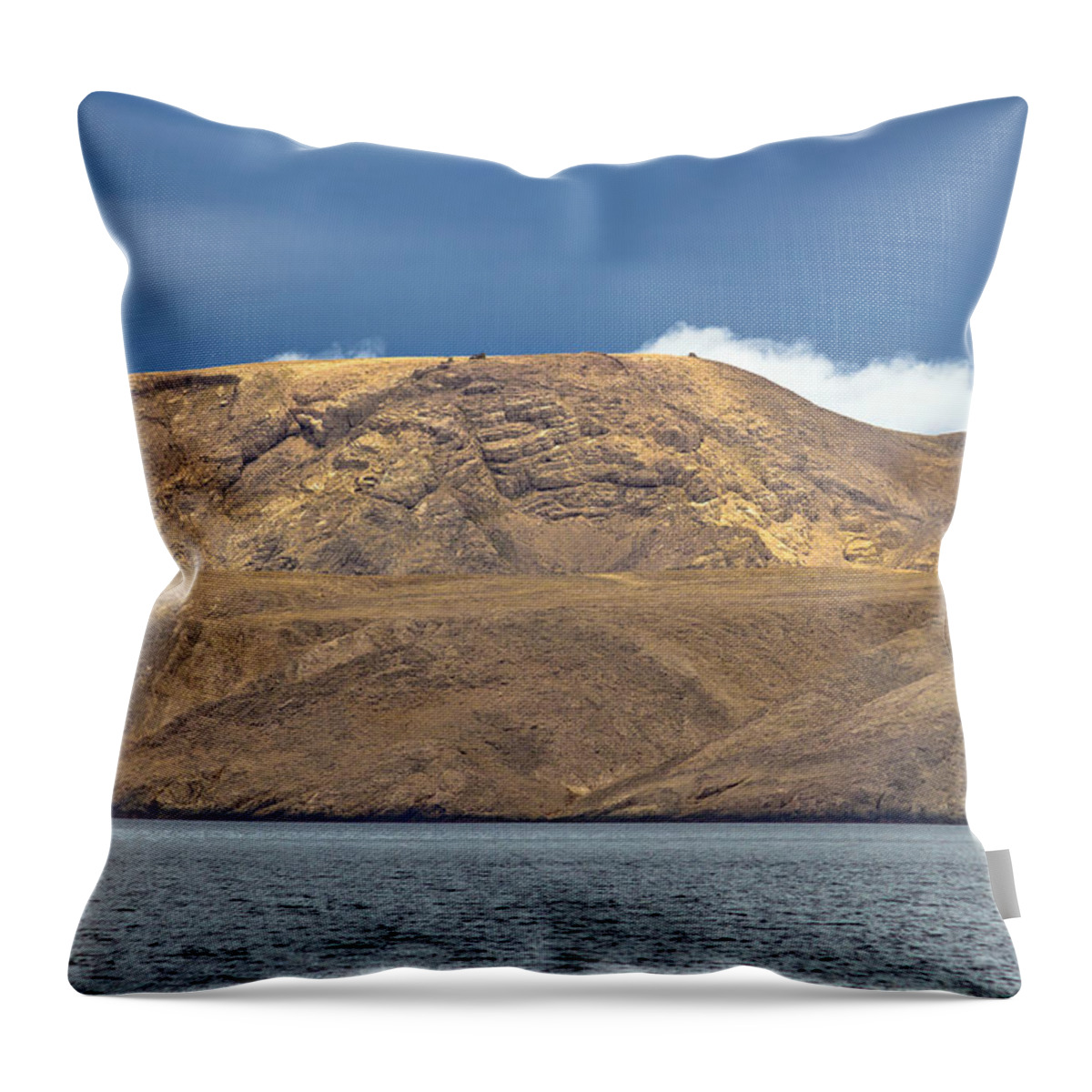Pag Throw Pillow featuring the photograph Stone desert island of Pag #1 by Brch Photography