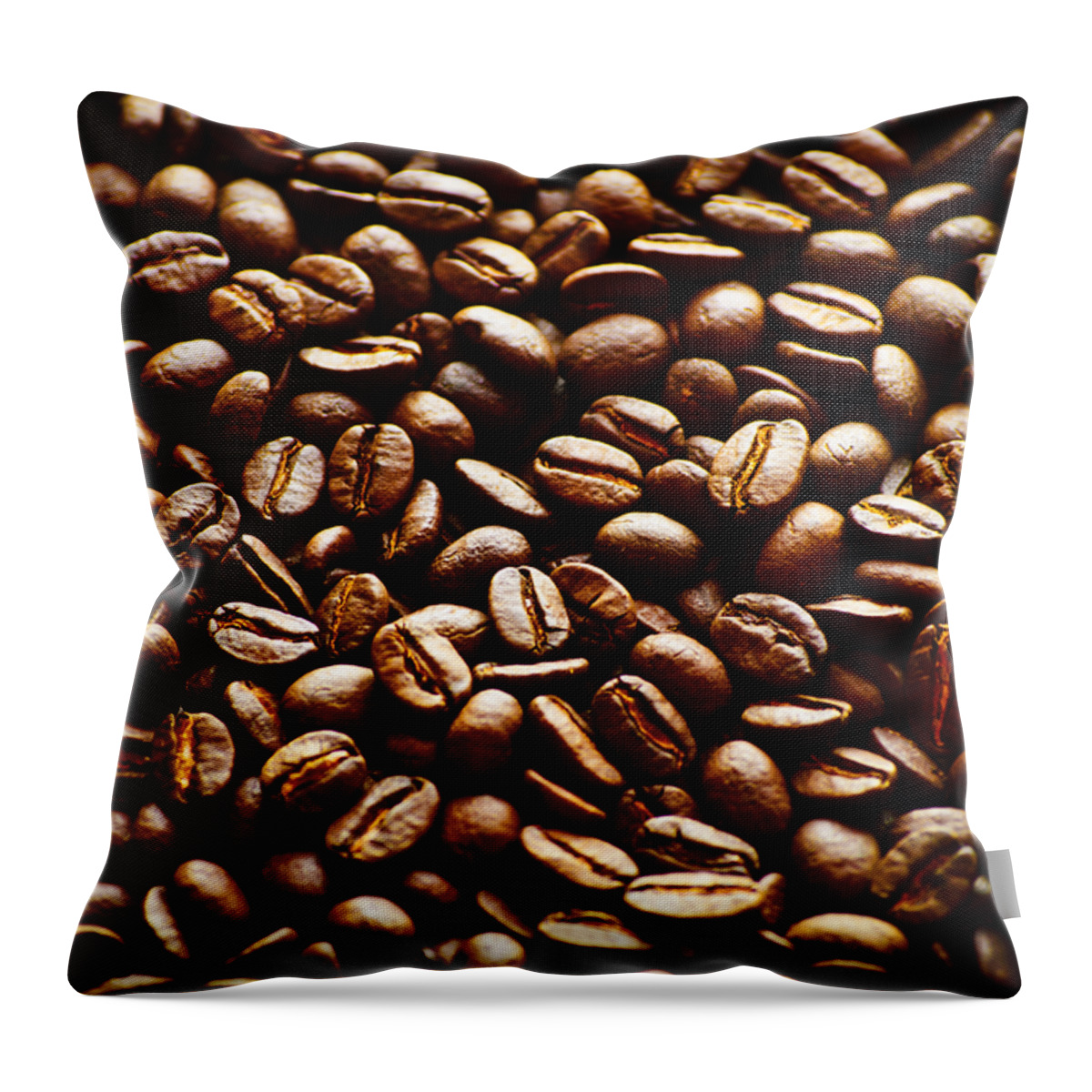 Caffeine Throw Pillow featuring the photograph The Best Part of Waking Up by Christi Kraft