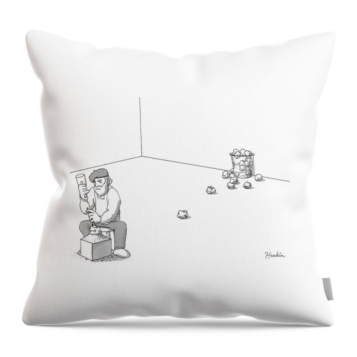 New Yorker October 17th, 2016 Throw Pillow