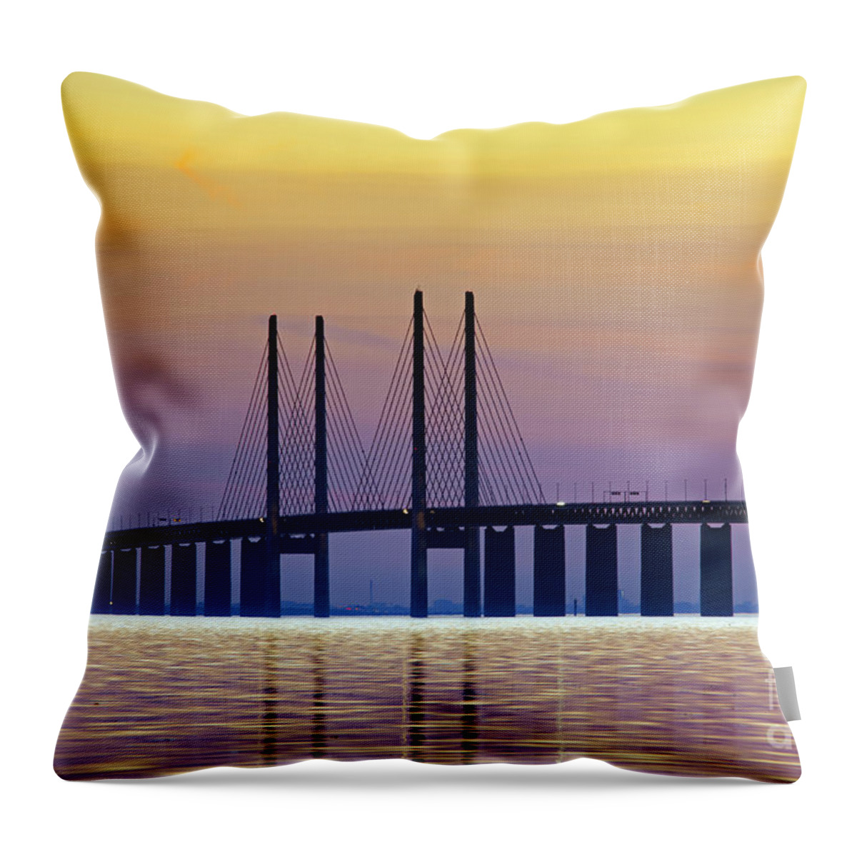 Baltic Sea Throw Pillow featuring the photograph 121213p214 by Arterra Picture Library