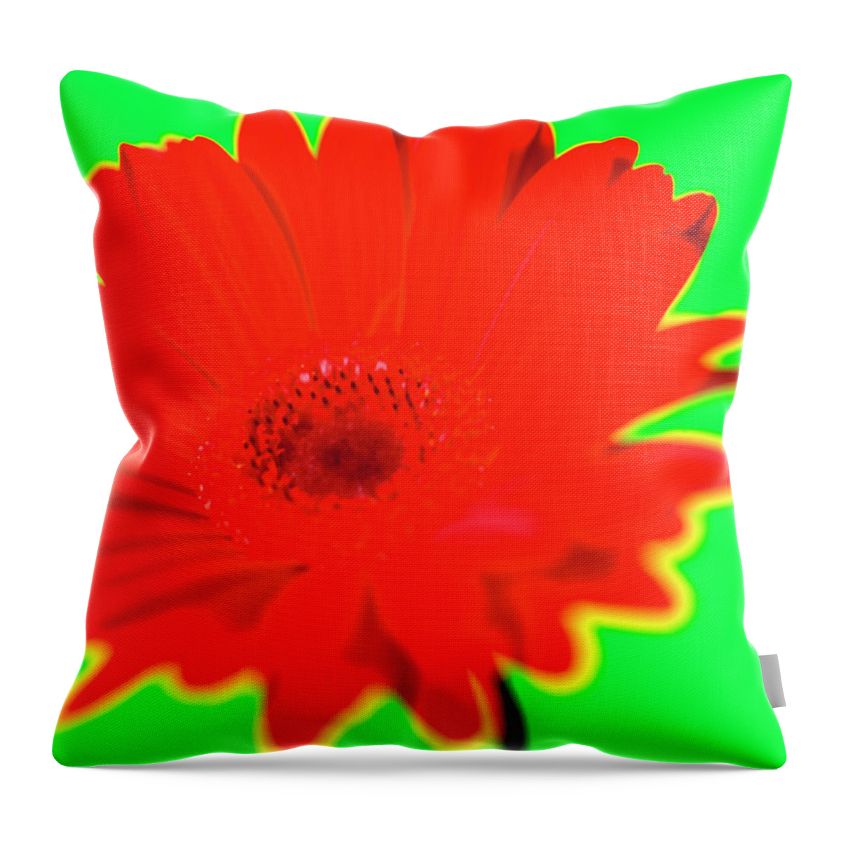 Petal Throw Pillow featuring the photograph Organic #13 by Michael Banks