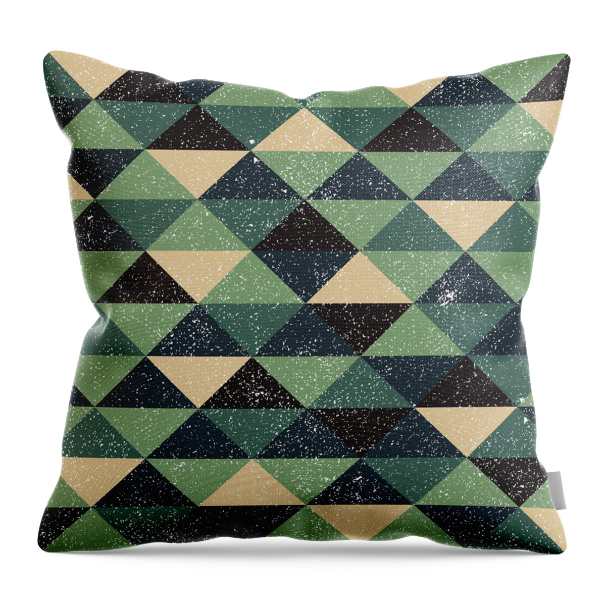 Pixel Throw Pillow featuring the digital art Pixel Art #146 by Mike Taylor