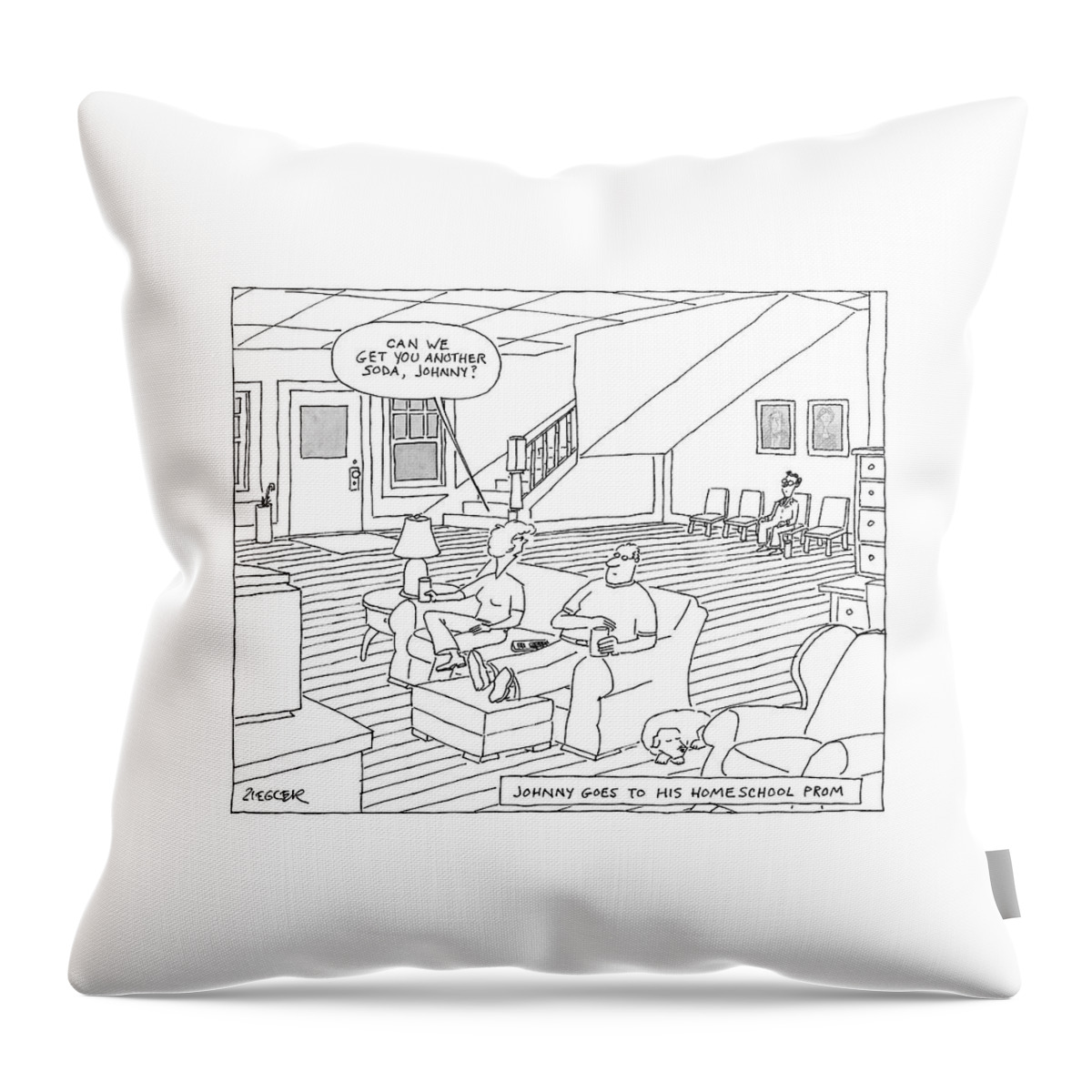 New Yorker May 26th, 2008 #1 Throw Pillow