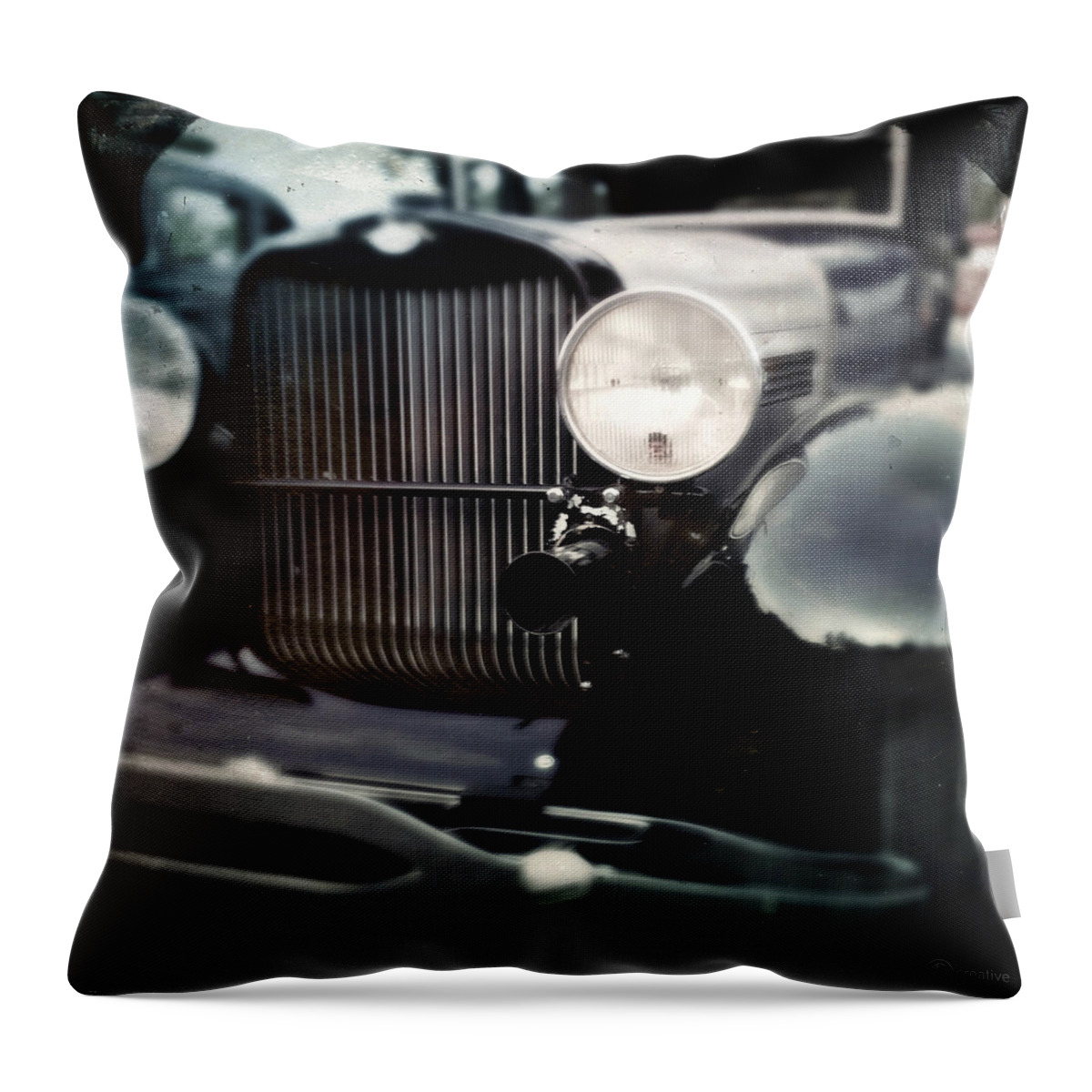 Classic Throw Pillow featuring the photograph 1928 Lincoln by Tim Nyberg