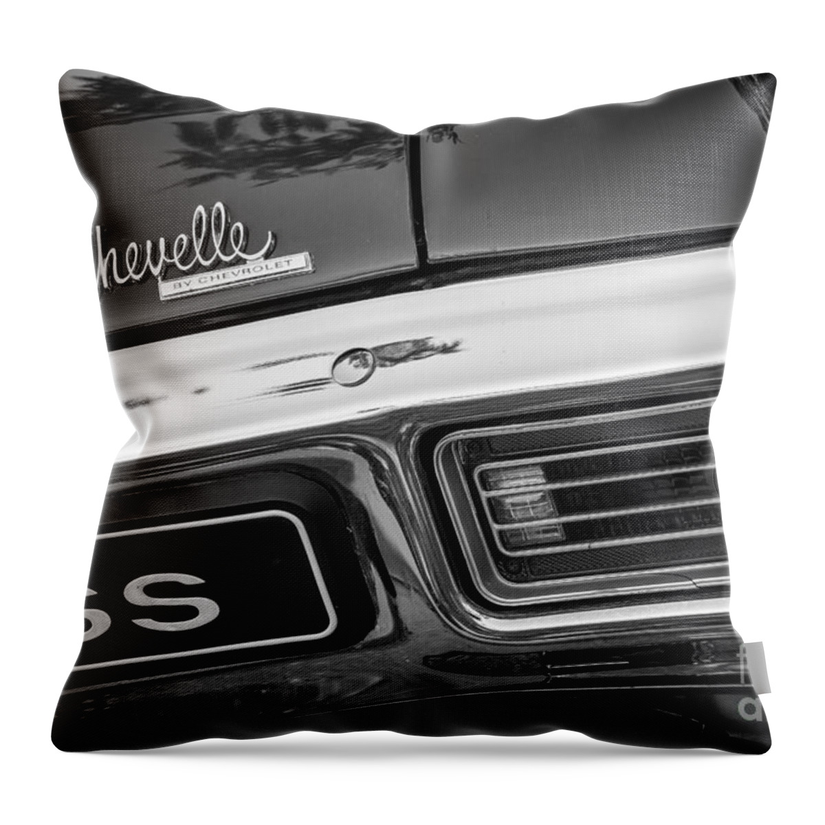 1970 Chevelle Throw Pillow featuring the photograph 1970 Chevelle Super Sport by Dennis Hedberg