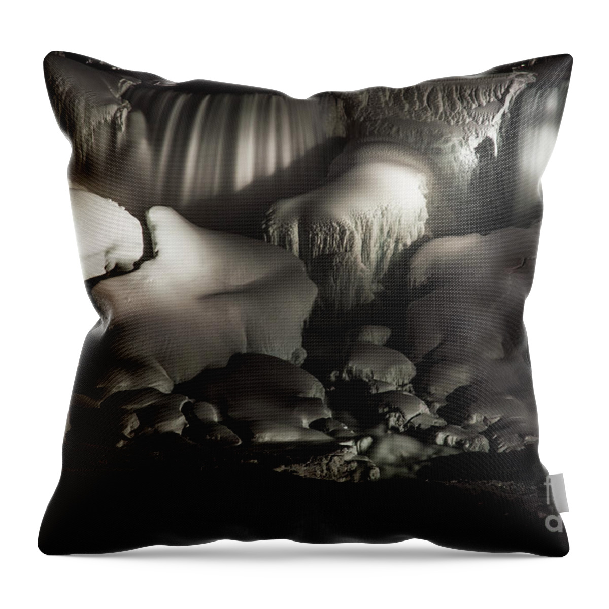 Niagara Falls Throw Pillow featuring the photograph American Falls #2 by JT Lewis