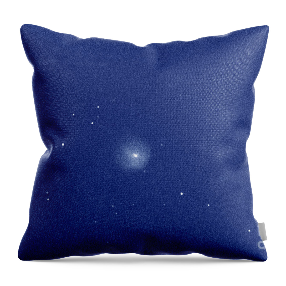 Comet Linear 2012 X1 Throw Pillow featuring the photograph Comet Linear 2012 X1 #2 by John Chumack